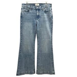 7 For All Mankind | Tailorless Dojo Flare Jeans Size 31 Light Wash Medium Rise